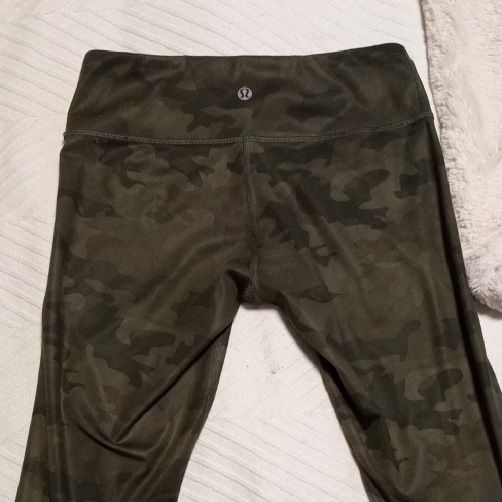 lululemon athletica  Leggings - Dark Green Camo